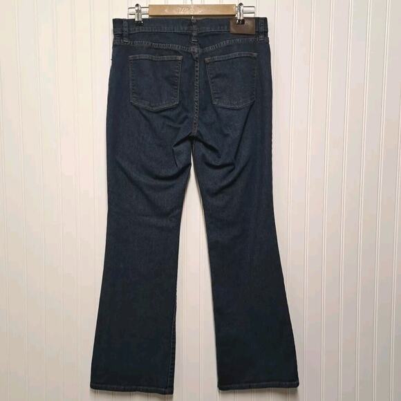 Lauren Ralph Lauren Classic Bootcut Jeans Womens 10 Blue Stretch Denim Mid Rise - Picture 2 of 15